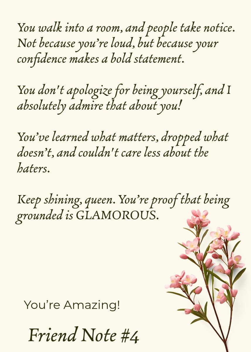 2025 Warm & Wonderful Friend Notes - Note #4