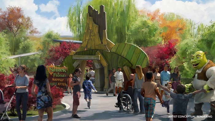 c DreamWorks Shreks Swamp rendering