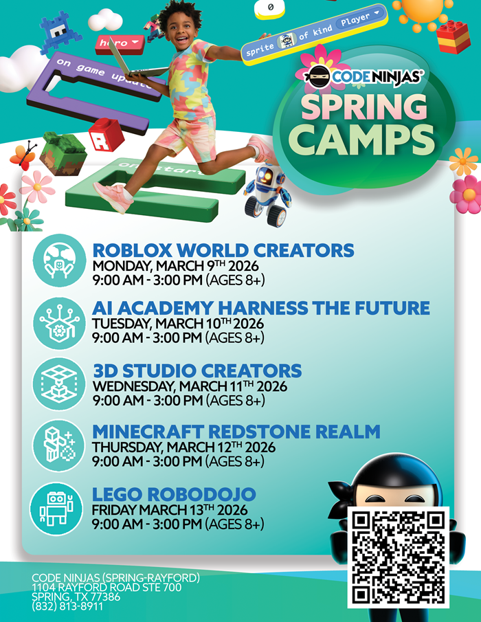 code ninjas springbreak