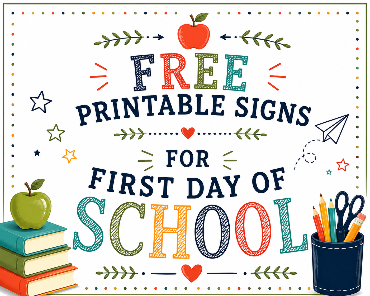 free printable signs