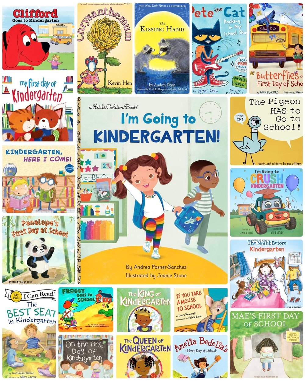 kindergarten books woodlandsmommy