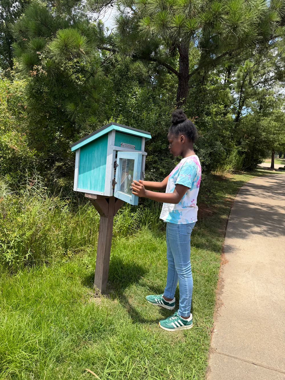 littlefreelibrary woodlandsmommy1