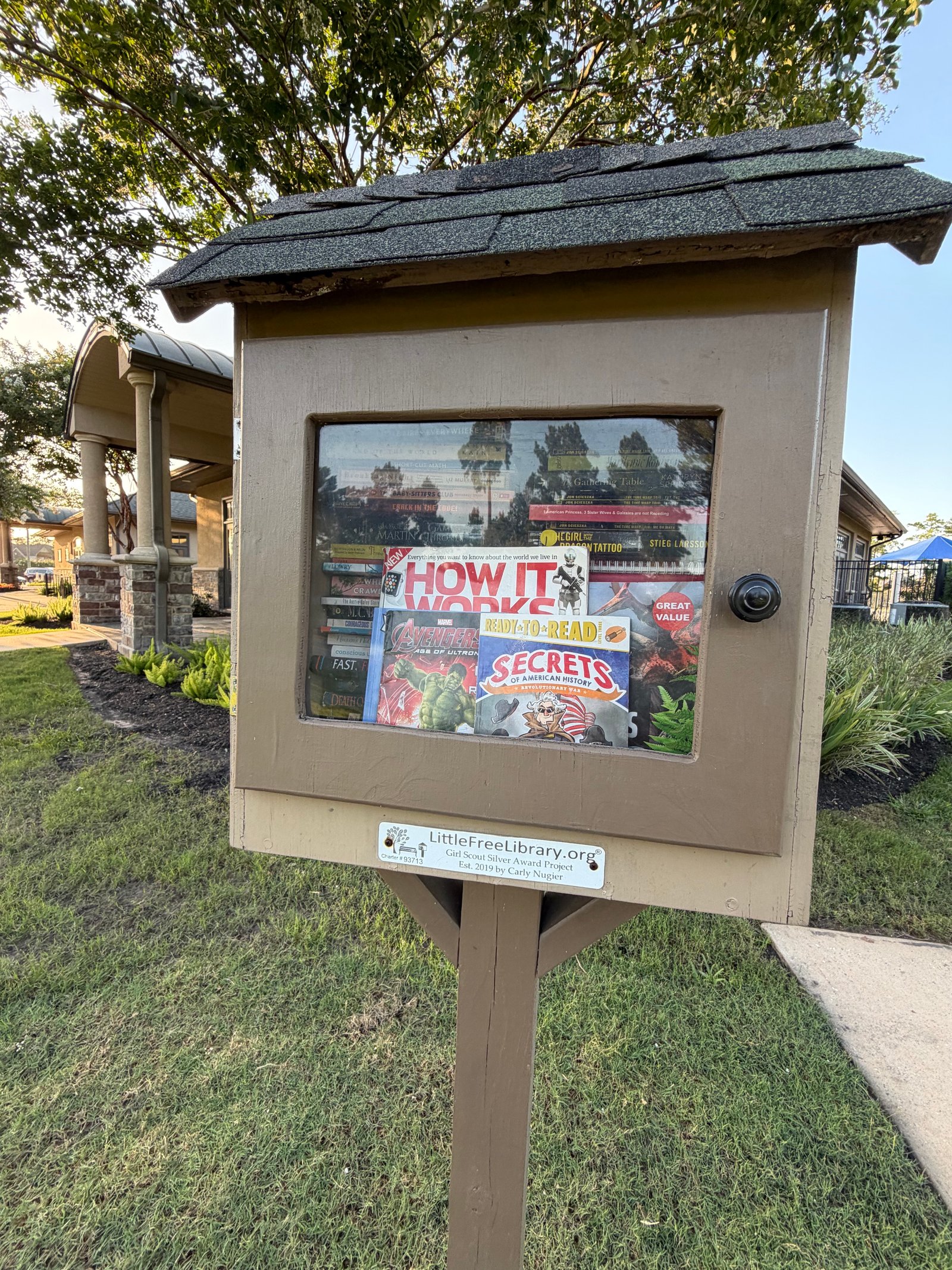 littlefreelibrary woodlandsmommy5