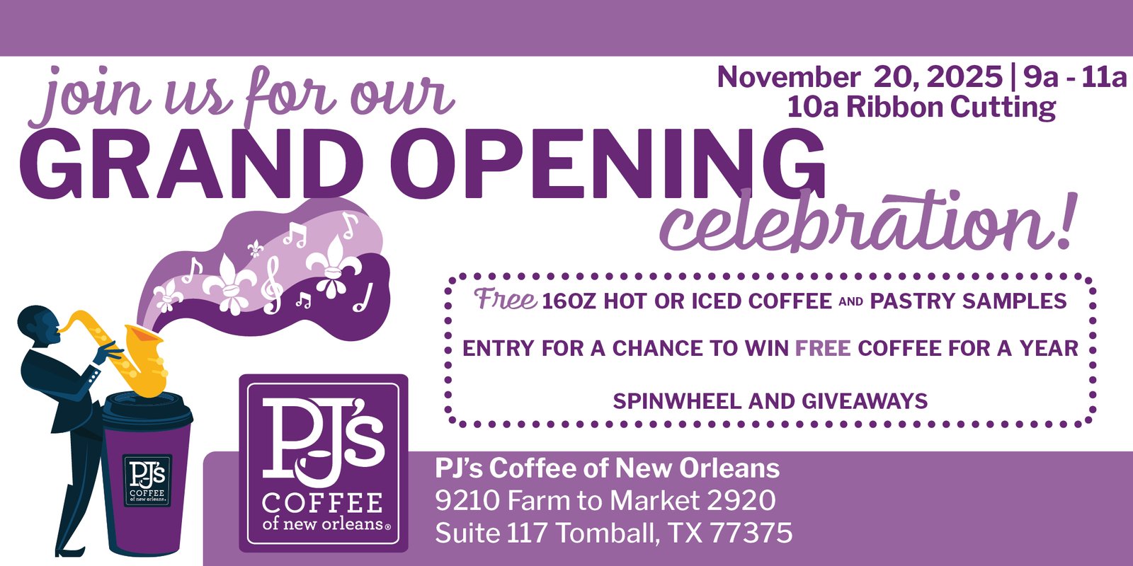 pjs grandopening