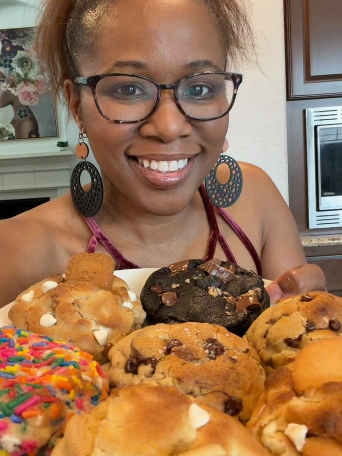 I tried Sister Bakery's giant gourmet cookies