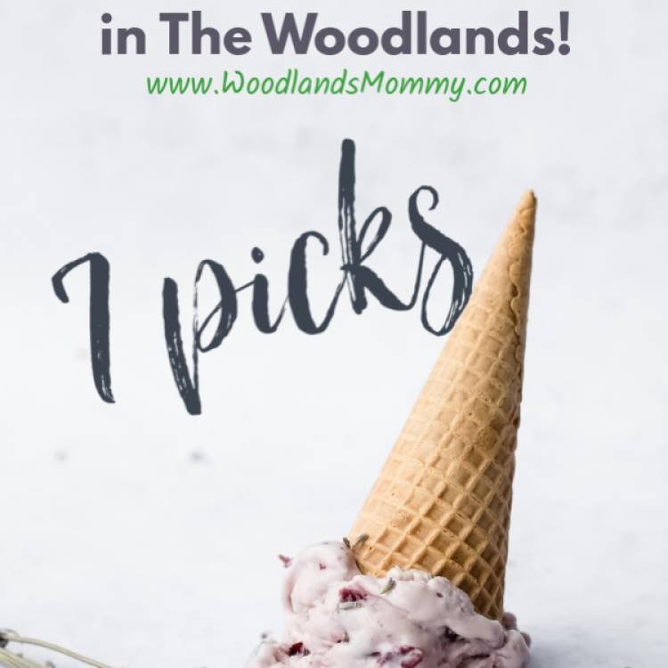 7 Places to Celebrate National Ice Cream Month in The Woodlands!