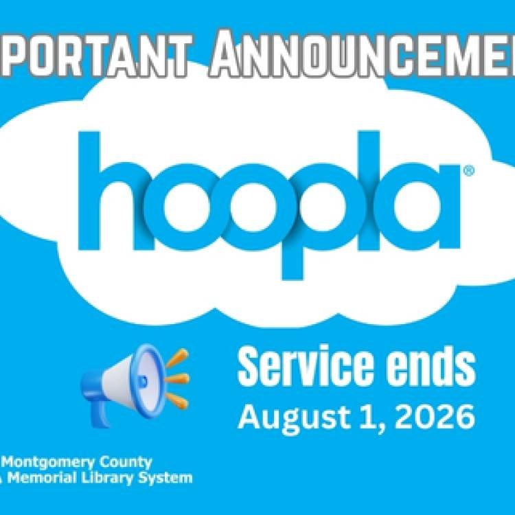 Montgomery County Library System to End Hoopla Service August 1